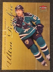 2009-10 Fleer Ultra Rookie Gold Medallion #240 Ryan Vesce Sharks
